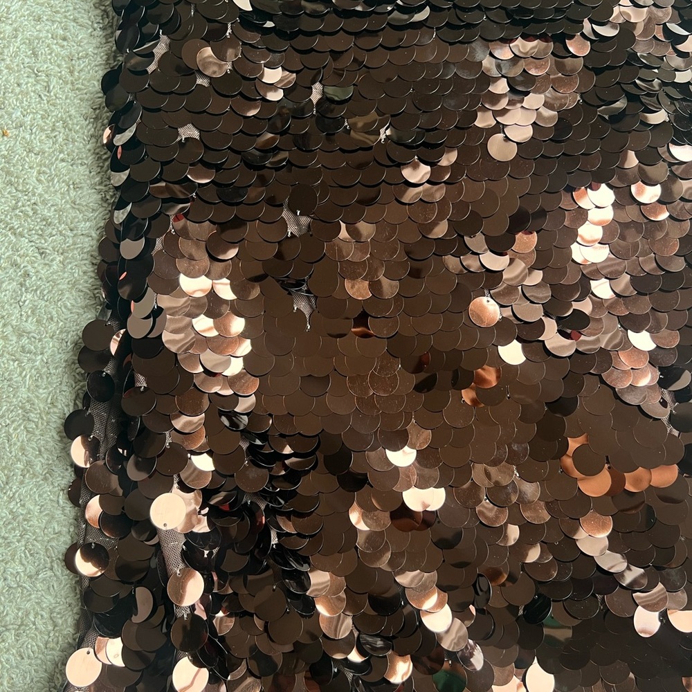 a new day Sequin Mini Dress in Sparkling Brown - Picture 2 of 4